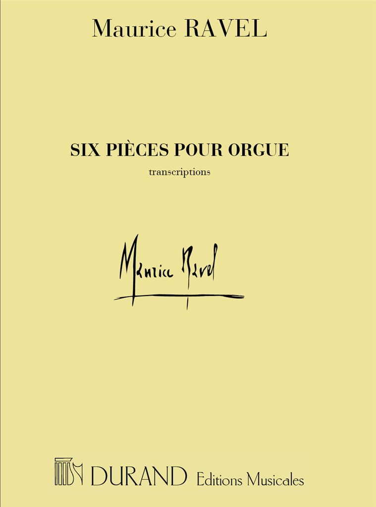 6 Pieces Orgue